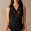 Pretty Flowers V-Neck Body 2 Pretty Flowers V-Neck Body -intimissimi shop BO1294A019 FI