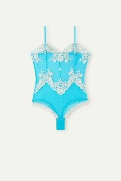 Pretty Flowers Lace And Tulle Body 12 Pretty Flowers Lace And Tulle Body -intimissimi shop BO1294B233J F