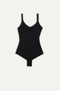 Ultralight Supima® Cotton Vest Bodysuit -intimissimi shop BOD11A 019 F