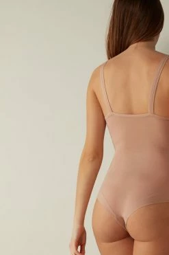 Ultralight Supima® Cotton Vest Bodysuit 13 Ultralight Supima® Cotton Vest Bodysuit -intimissimi shop BOD11A wear 044 BI