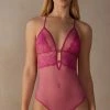 Fearless Femininity Tulle And Lace Bodysuit -intimissimi shop BOD2485206J FI