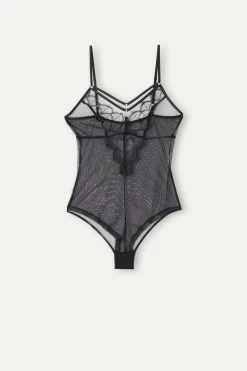Pure Charme Tulle Bodysuit -intimissimi shop BOD2488019 F