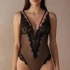 Stunning Beauty Lace And Tulle Bodysuit 2 Stunning Beauty Lace And Tulle Bodysuit -intimissimi shop BOD2489019 FI