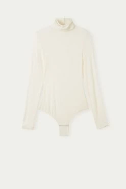 Ultralight Modal With Cashmere High-Neck Body 14 Ultralight Modal With Cashmere High-Neck Body -intimissimi shop BOD28T231I F