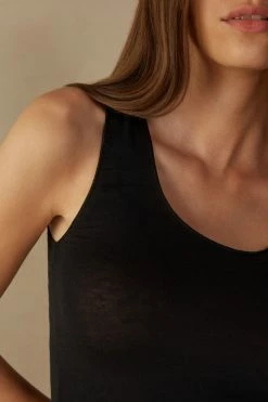 Modal Cashmere Ultralight Wide-Shoulder Top 11 Modal Cashmere Ultralight Wide-Shoulder Top -intimissimi shop CGD28A019 DT1W