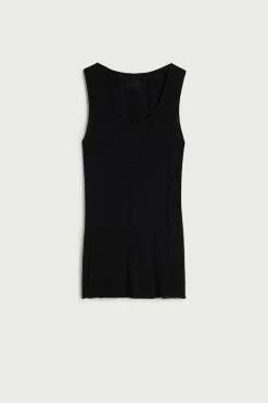 Modal Cashmere Ultralight Wide-Shoulder Top 14 Modal Cashmere Ultralight Wide-Shoulder Top -intimissimi shop CGD28A019 F
