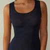 Modal Cashmere Ultralight Wide-Shoulder Top 2 Modal Cashmere Ultralight Wide-Shoulder Top -intimissimi shop CGD28A1467 FI