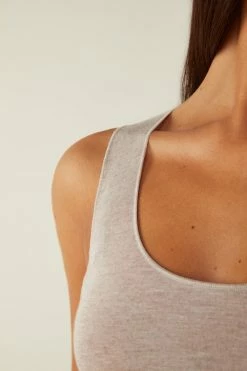 Modal Cashmere Ultralight Wide-Shoulder Top 11 Modal Cashmere Ultralight Wide-Shoulder Top -intimissimi shop CGD28A7525 DT1W