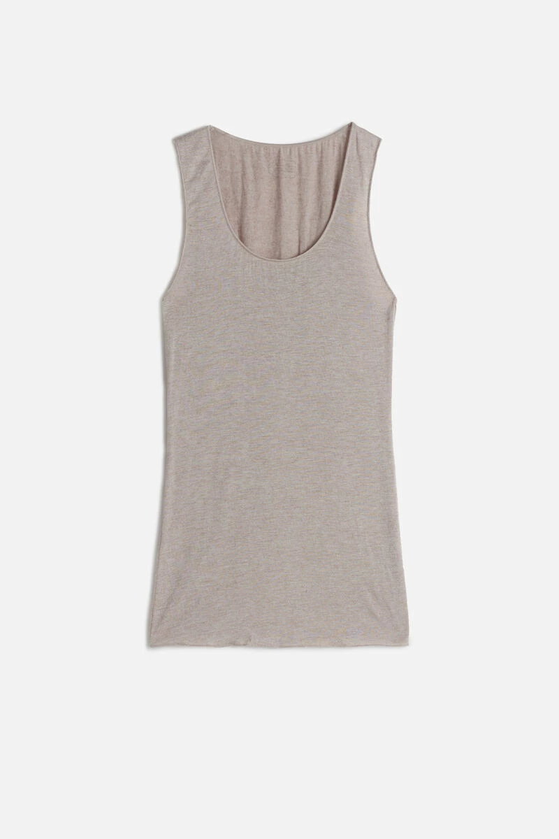 Modal Cashmere Ultralight Wide-Shoulder Top 8 Modal Cashmere Ultralight Wide-Shoulder Top - Image 6