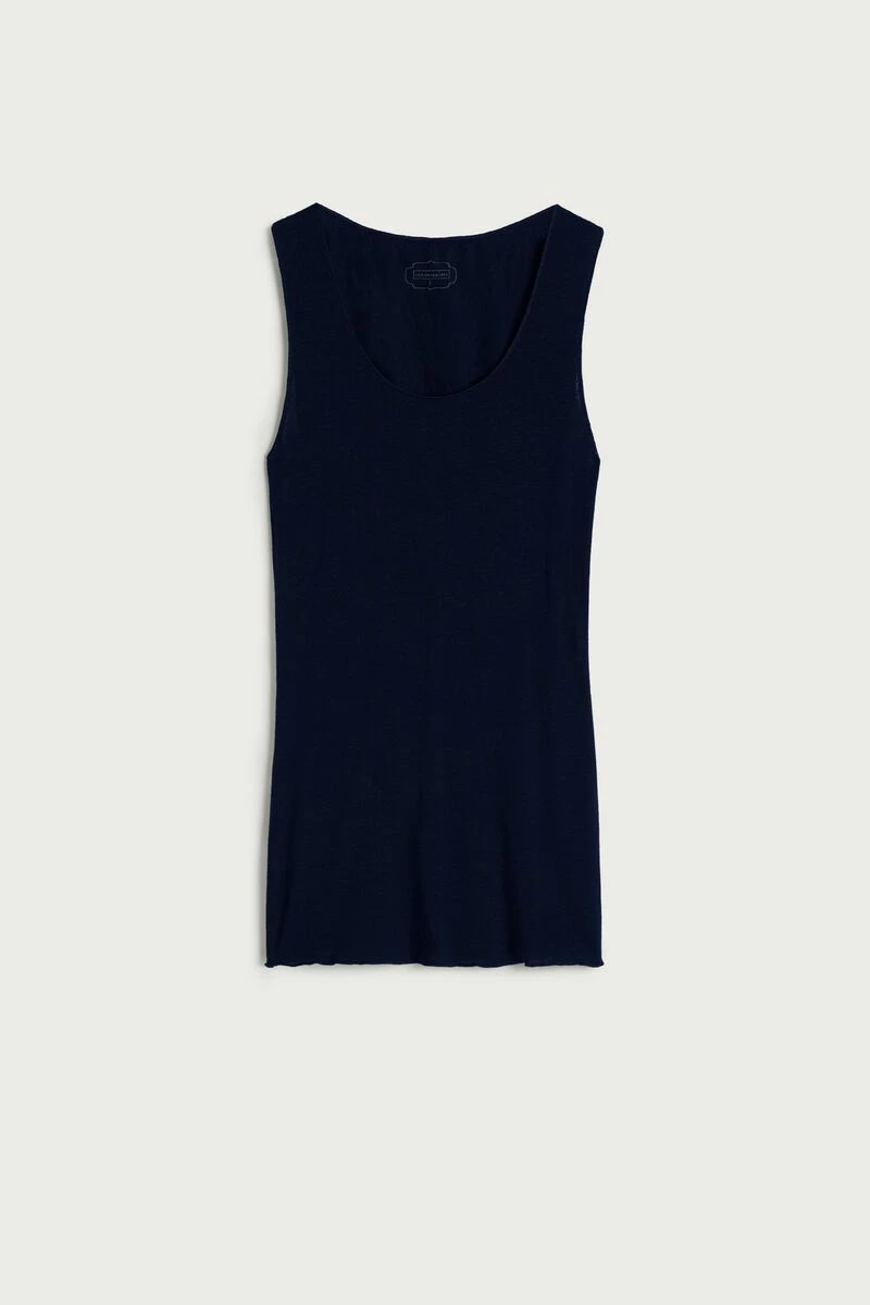 Modal Cashmere Ultralight Wide-Shoulder Top 8 Modal Cashmere Ultralight Wide-Shoulder Top - Image 6