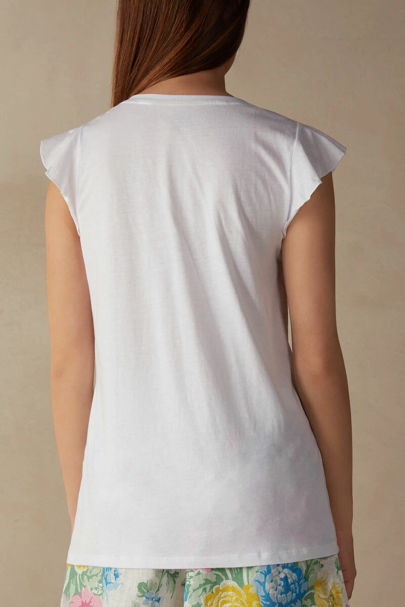 Summer Garden Sleeveless Ultrafresh Supima® Cotton Top 6 Summer Garden Sleeveless Ultrafresh Supima® Cotton Top - Image 4