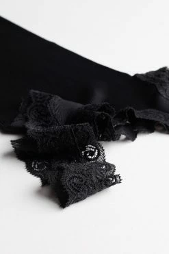 Silk Top With Lace Neckline 15 Silk Top With Lace Neckline -intimissimi shop CGDA8A019 D1