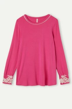 Pretty Flowers Modal Top 12 Pretty Flowers Modal Top -intimissimi shop CL1294P213J F