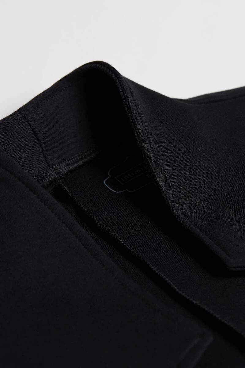 Long-Sleeved Cotton Interlock Cardigan 8 Long-Sleeved Cotton Interlock Cardigan - Image 6