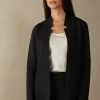 Long-Sleeved Cotton Interlock Cardigan 2 Long-Sleeved Cotton Interlock Cardigan -intimissimi shop CL139C019 FI