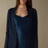 Long-Sleeved Cotton Interlock Cardigan 1 Long-Sleeved Cotton Interlock Cardigan -intimissimi shop CL139C1467 FI