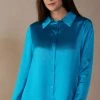Long-Sleeved Silk Top 2 Long-Sleeved Silk Top -intimissimi shop CL162A210J FI