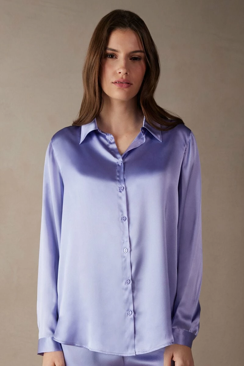 Long-Sleeved Silk Top 3 Long-Sleeved Silk Top