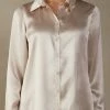 Long-Sleeved Silk Top -intimissimi shop CL162A2280 FI