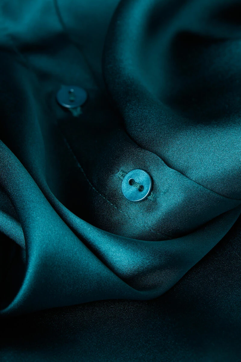 Long-Sleeved Silk Top 8 Long-Sleeved Silk Top - Image 6