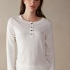 Pure Joy Long-Sleeved Grandad Top 2 Pure Joy Long-Sleeved Grandad Top -intimissimi shop CL2490B2127 FI