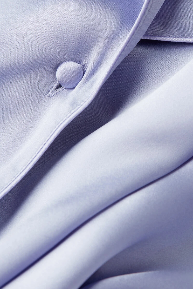 Mannish-Cut Jacket In Silk Satin 8 Mannish-Cut Jacket In Silk Satin - Image 6