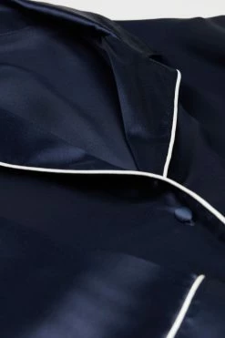 Mannish-Cut Jacket In Silk Satin -intimissimi shop CLD1233 3094 D1
