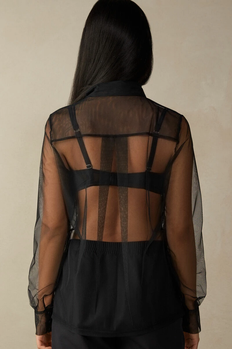 Layers Of Lust Tulle Long-Sleeved Shirt 7 Layers Of Lust Tulle Long-Sleeved Shirt - Image 5