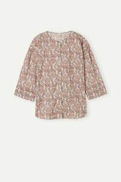 Spices Garden Long-Sleeved Button-Up Top 12 Spices Garden Long-Sleeved Button-Up Top -intimissimi shop CLD2467994I F