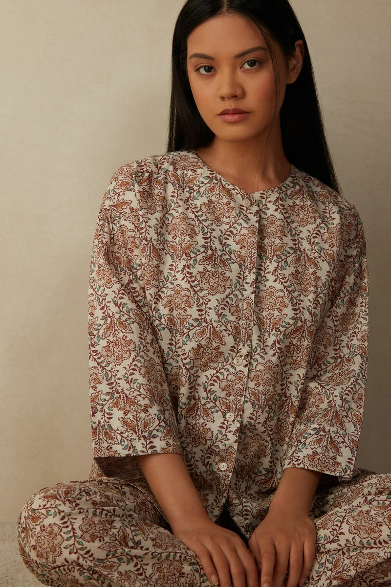 Spices Garden Long-Sleeved Button-Up Top 4 Spices Garden Long-Sleeved Button-Up Top - Image 2