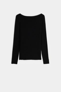 Boat Neck Modal Cashmere Ultralight Jumper 14 Boat Neck Modal Cashmere Ultralight Jumper -intimissimi shop CLD28B019 F