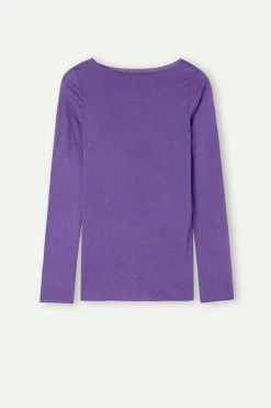 Boat Neck Modal Cashmere Ultralight Jumper -intimissimi shop CLD28B142J F