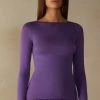 Boat Neck Modal Cashmere Ultralight Jumper 2 Boat Neck Modal Cashmere Ultralight Jumper -intimissimi shop CLD28B142J FI