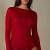 Boat Neck Modal Cashmere Ultralight Jumper 1 Boat Neck Modal Cashmere Ultralight Jumper -intimissimi shop CLD28B1473 FI