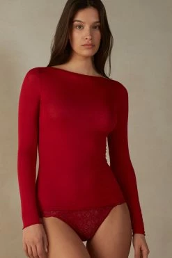 Boat Neck Modal Cashmere Ultralight Jumper