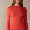 Boat Neck Modal Cashmere Ultralight Jumper 2 Boat Neck Modal Cashmere Ultralight Jumper -intimissimi shop CLD28B219J FI