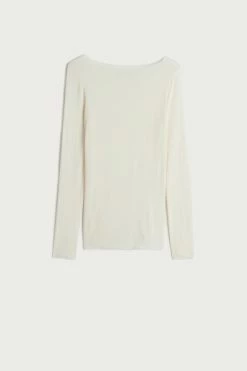 Boat Neck Modal Cashmere Ultralight Jumper 14 Boat Neck Modal Cashmere Ultralight Jumper -intimissimi shop CLD28B231I F
