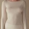 Boat Neck Modal Cashmere Ultralight Jumper 1 Boat Neck Modal Cashmere Ultralight Jumper -intimissimi shop CLD28B231I FI