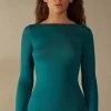 Boat Neck Modal Cashmere Ultralight Jumper 1 Boat Neck Modal Cashmere Ultralight Jumper -intimissimi shop CLD28B4572 FI