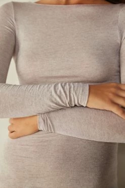 Boat Neck Modal Cashmere Ultralight Jumper -intimissimi shop CLD28B7525 DT2W