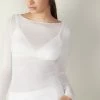 Boat Neck Modal Cashmere Ultralight Jumper -intimissimi shop CLD28B wear 001 FI