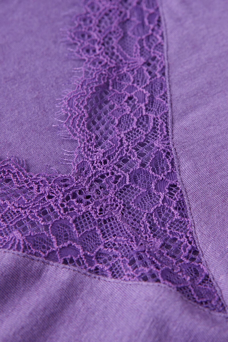 Modal Cashmere Ultralight Long Lace Shirt 8 Modal Cashmere Ultralight Long Lace Shirt - Image 6