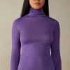 Modal Cashmere Ultralight High-Neck Top 1 Modal Cashmere Ultralight High-Neck Top -intimissimi shop CLD28T142J FI