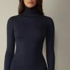 Modal Cashmere Ultralight High-Neck Top 2 Modal Cashmere Ultralight High-Neck Top -intimissimi shop CLD28T1467 FI
