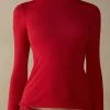 Modal Cashmere Ultralight High-Neck Top -intimissimi shop CLD28T1473 FI
