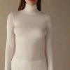 Modal Cashmere Ultralight High-Neck Top 2 Modal Cashmere Ultralight High-Neck Top -intimissimi shop CLD28T231I FI