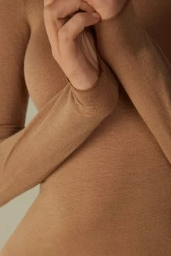 Modal Cashmere Ultralight High-Neck Top 12 Modal Cashmere Ultralight High-Neck Top -intimissimi shop CLD28T233I DT2W