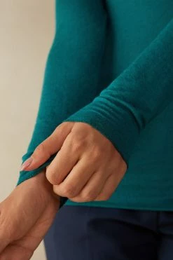 Modal Cashmere Ultralight High-Neck Top -intimissimi shop CLD28T4572 DT1W