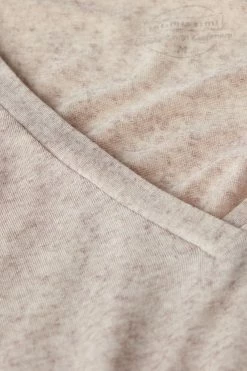 Ultralight Modal With Cashmere V-Neck Top -intimissimi shop CLD28W7525 D1
