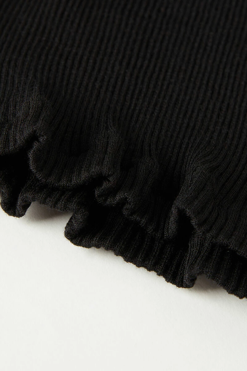 Wool And Silk Long-Sleeved Crew-Neck Max Top 8 Wool And Silk Long-Sleeved Crew-Neck Max Top - Image 6